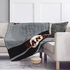 MLB San Francisco Giants Corner Logo Faux Shearling Blanket - 2 of 3