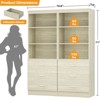 Aheaplus 71'' Tall Closet Storage Organizer with Drawers, Freestanding Closet System with Adjustable Shelves - 3 of 4