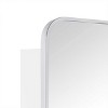 TEHOME Garnes Rectangular Recessed or Surface Mount Metal Medicine Cabinet with Mirror - 2 of 4