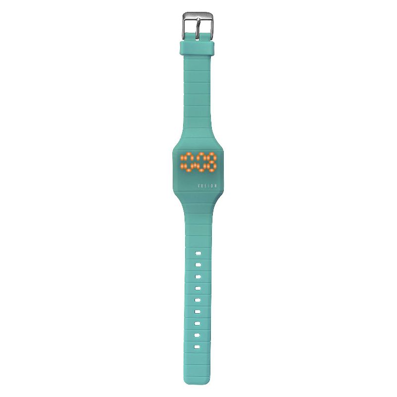 Girls&#39; Fusion Hidden LED Digital Watch - Turquoise Blue, 4 of 5