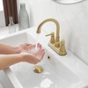 BWE 4 in. Centerset 2-Handle High-Arc Bathroom Faucet - 3 of 4