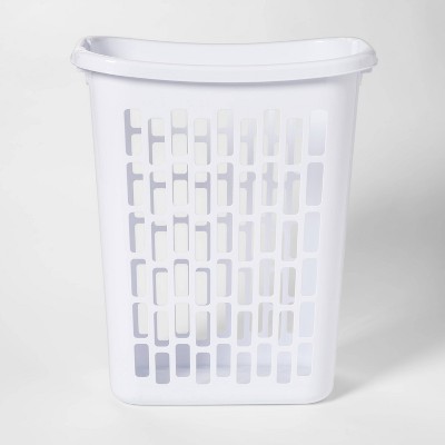 tall plastic laundry basket