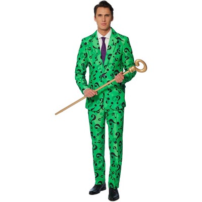 Suitmeister Men's Party Suit - The Riddler Costume - Green : Target