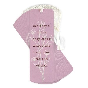 Dicksons Only Story Lavender 6 x 2 Inch Cardstock Keepsake Tassels Bookmarks Pack of 12 - 1 of 4
