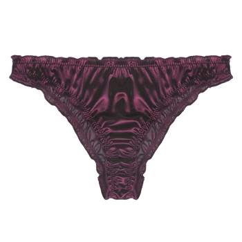 SHEIN Women's 3packs Letter Tape Underpants Briefs Soft Underwear Panty Set  Multicolor M