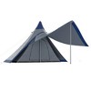 Resenkos 15.4'Waterproof Camping Tent, with Porch Area, Floor and Carry Bag, for Outdoor Hiking, - 4 of 4