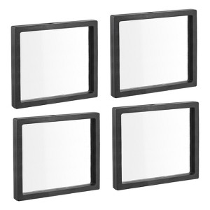 Unique Bargains ABS frames and Flexible TPU film Jewelry Box 4 Pcs - 1 of 4
