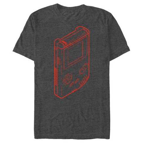 Men's Nintendo Game Boy Diagram T-shirt : Target