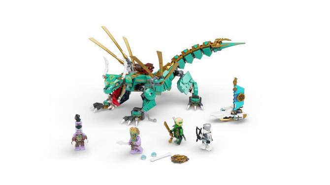LEGO NINJAGO Jungle Dragon Building Toy 71746, 2 of 11, play video