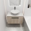GDFStudio Broderick Wall Mounted Wood Bathroom Vanity with Ceramic Sink - 2 of 4