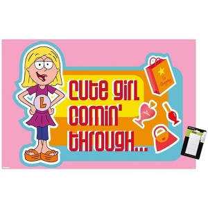 Trends International Disney Lizzie McGuire (2001) - Cute Girl Comin' Through Unframed Wall Poster Prints - 1 of 4