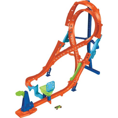 Hot wheels track store action