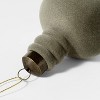 Set of 6 Velvet Finial Ornaments Green - Threshold™ designed with Studio McGee - 3 of 3