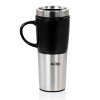 Mr. Coffee 16oz Stainless Steel and Stoneware Travel Mug - 3 of 4