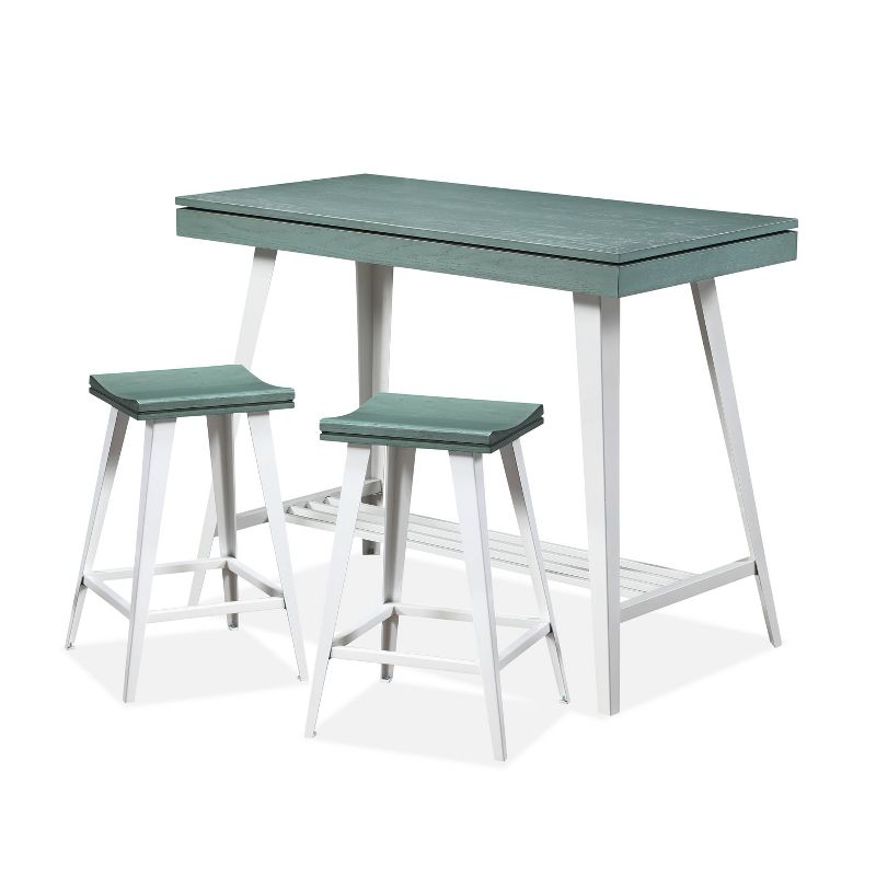 3pc Mycina Counter Height Table Set - HOMES: Inside + Out, 1 of 7