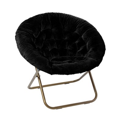 Milliard Cozy Faux Fur Saucer Chair X-Large