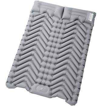 Wild Wolf Outfitters Sleeping pad for Camping 2 Person - Gray