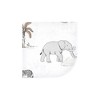 Hudson Baby Flannel Cotton Washcloths, Neutral Safari World 10-Pack, One Size - 3 of 4