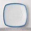 Noritake Colorscapes Layers Set of 4 Square Dinner Plates - 3 of 4