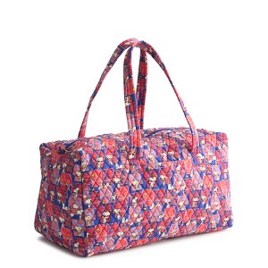 Vera Bradley Women's Outlet Peanuts Cotton Large Travel Duffel Bag - 1 of 3