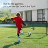 72"×35.8" Soccer Goal with Target, Portable Football Net for Backyard Training, Durable Frame & Net for Shooting Practice - 2 of 4