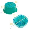 ECR4Kids Stepping Buckets with Storage Carry Bag, 10-Piece - 2 of 4