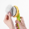ZEZE Sunflower Pet Brush - Gentle and Effective Grooming Tool for Cats and Dogs, Bright and Cheerful Design for Easy Pet Care - 4 of 4