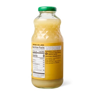 Organic 100% Pure Lemon Juice - 16 fl oz Good & Gather™