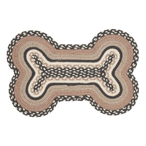 Sawyer Mill Charcoal Creme Indoor/Outdoor Medium Bone Rug 15x23 - 1 of 4