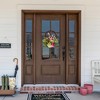 Northlight Leafy Hydrangea Floral Spring Hanging Basket - 16"  - Pink - image 3 of 4