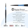 Borciani e Bonazzi Infinito Synthetic Quill Liner Watercolor Brush - Size # 3x0 w/ Patented Hidro Hair - Watercolor Artist Brushes - Non-Slip, - 2 of 4