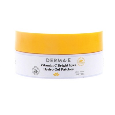 Derma-E Vitamin C Bright Eyes Hydro Gel Eye Patches, 60 Pads, 3 oz