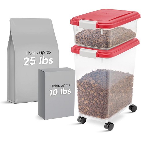 Iris airtight pet food hotsell storage container