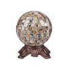 Chloe Lighting Shelley Mosaic 1 Light Dark Bronze Accent Lamp 8" Wide - 4 of 4