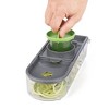 Prepworks Veggie Chopper Dicer and Spiralizer: Manual Food Chopper with Container, 3 Blades, Dishwasher-Safe - image 3 of 4