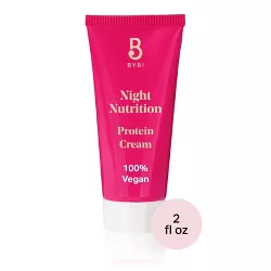 BYBI Clean Beauty Night Nutrition Protein Smooth and Renewing Vegan Night Cream - 2 fl oz