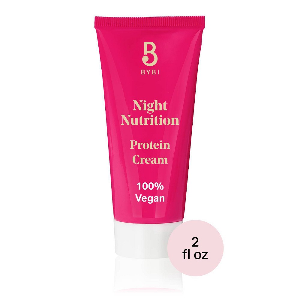 Bybi Clean Beauty Night Nutrition Protein Smooth And Renewing Vegan Night Cream 2 Fl Oz