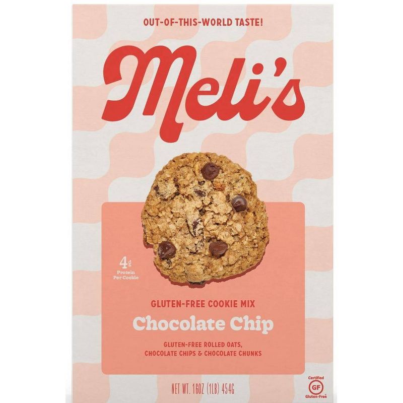 Meli&#39;s Chocolate Chip Gluten Free Cookie Mix - 1lb, 1 of 8