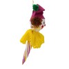 De Carlini Italian Ornaments 7.5 Inch Shortie Icicle Clown Face Christmas Tree Ornament , Circus Italian Christmas Ornament (1PC) - 4 of 4