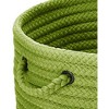 Colonial Mills Simply Home Solid - Bright Green 14"x14"x10"  100% Polypropylene Round - 4 of 4
