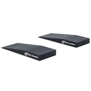 Race Ramps Trak-Jax Car Lift Ramps for Low Profile Vehicles, Lightweight and Durable, Ideal for Tire Changes and Auto-Cross, RR-TJ, Black - 1 of 3