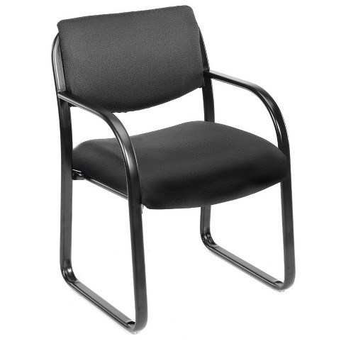 Visitor Chair with Mesh Back and Robust Steel Base