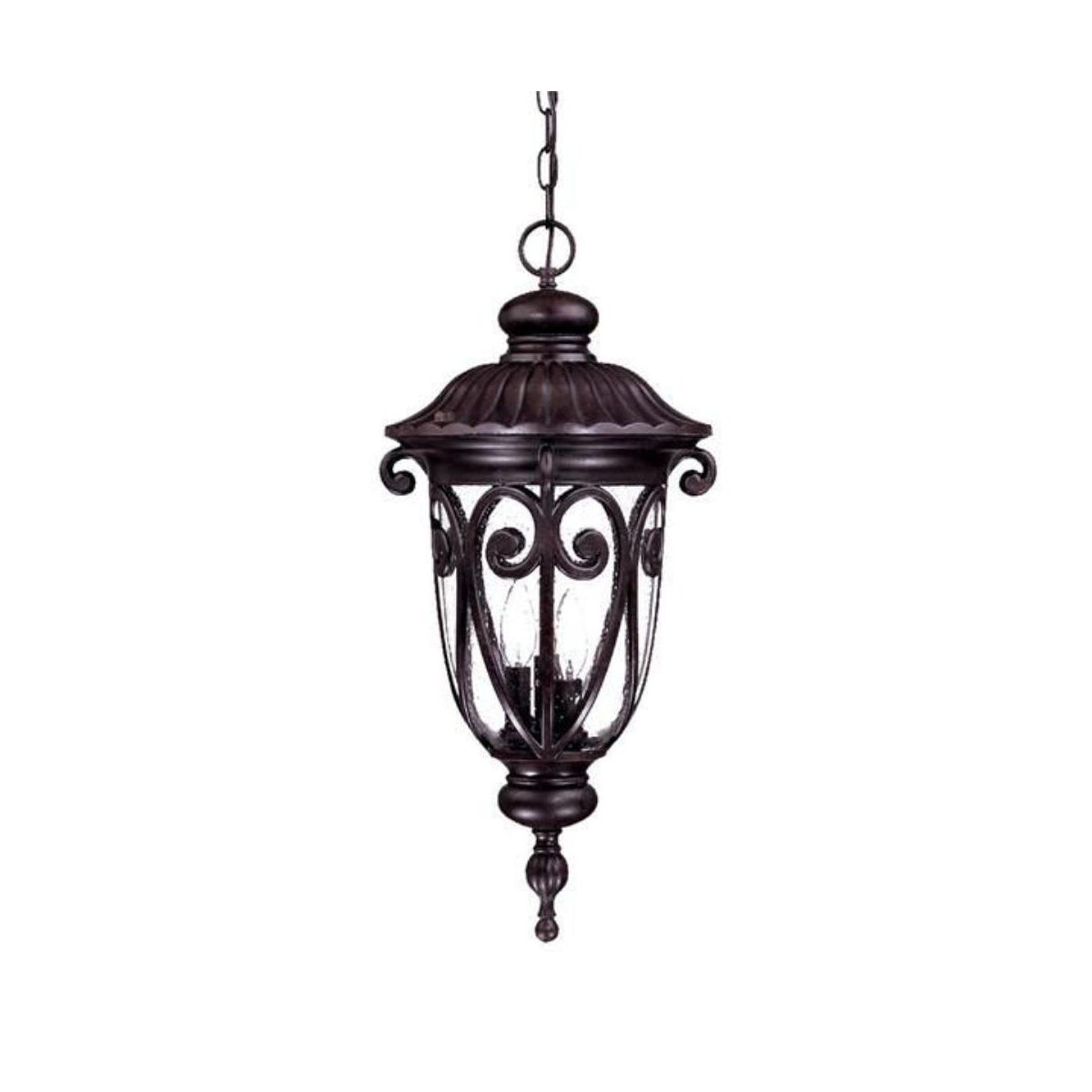 Acclaim Lighting Naples 3 - Light Pendant in  Marbleized Mahogany