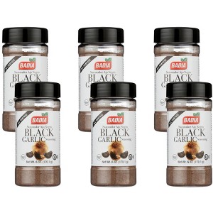 Badia Black Garlic Seasoning - 6 pack, 6 oz - 1 of 2
