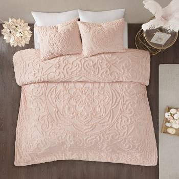 King Refreshing Petals Reversible Comforter & Sham Set Pink - Candies :  Target
