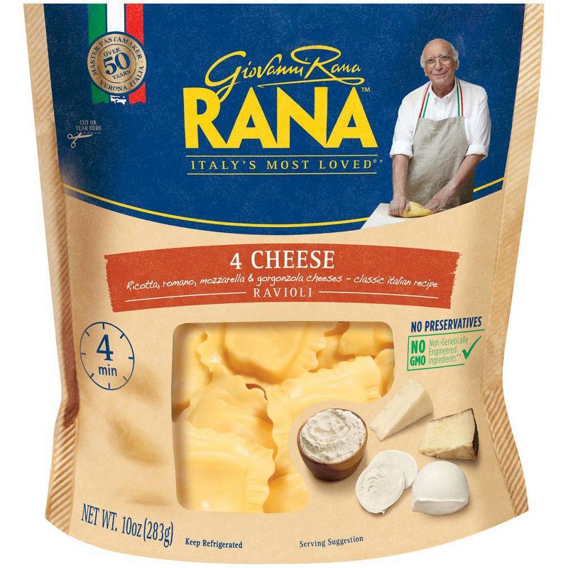 Rana Four Cheese Ravioli - 10oz, 1 of 5