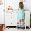 Step Stool for Bathroom Sink, Handles and 2 Step Stools, Potty Training Toilet Stool, Anti-Slip Stool for Kitchen Counter - 3 of 4