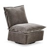 NicBex Chenille Fabric Glider Rocking Chair,Upholstered Swivel Recliner Chairs with High Backrest,Cozy Rocking Chair,Nursing Chair for Bedroom - 2 of 4