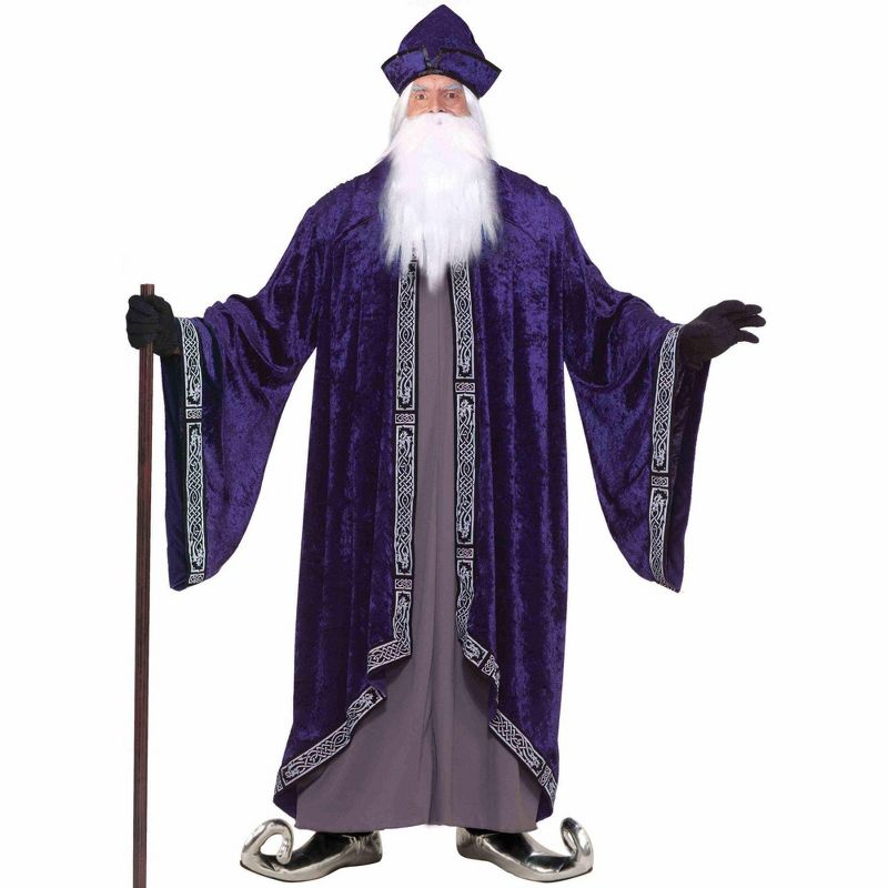 Forum Novelties Men's Plus Size Grand Wizard Costume, 1 of 3