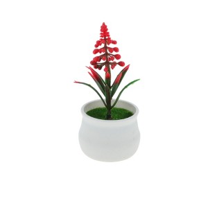 Unique Bargains Realistic Artificial Plants Pine Cone Mini Plastic 1.97"x1.97"x4.72" 1 Pcs - 1 of 4